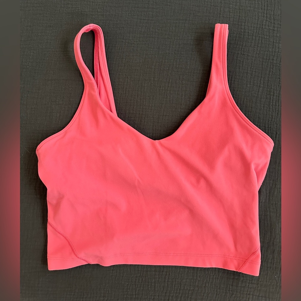 Pink Lululemon Align Tank Size 8